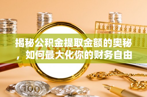 天元揭秘公积金提取金额的奥秘，如何最大化你的财务自由