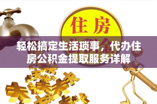 天元轻松搞定生活琐事，代办住房公积金提取服务详解