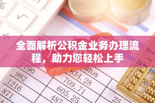 天元全面解析公积金业务办理流程，助力您轻松上手
