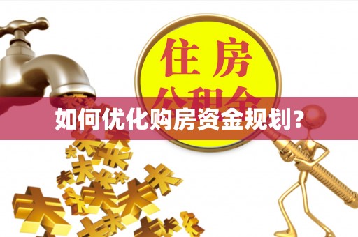 天元如何优化购房资金规划？