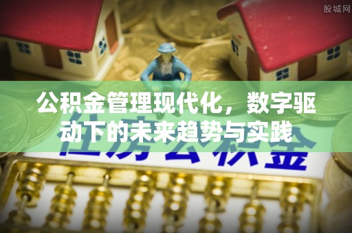 天元公积金管理现代化，数字驱动下的未来趋势与实践