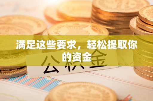 天元满足这些要求，轻松提取你的资金