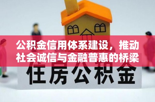 天元公积金信用体系建设，推动社会诚信与金融普惠的桥梁