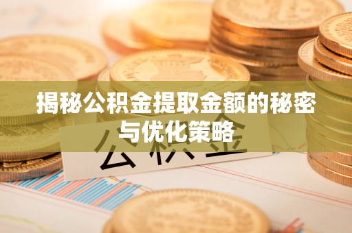 天元揭秘公积金提取金额的秘密与优化策略