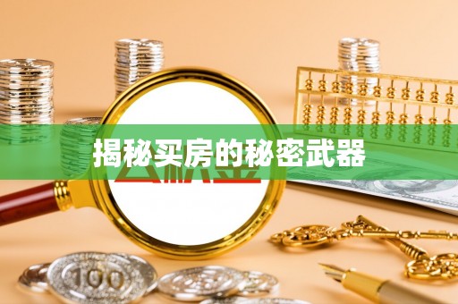 天元揭秘买房的秘密武器