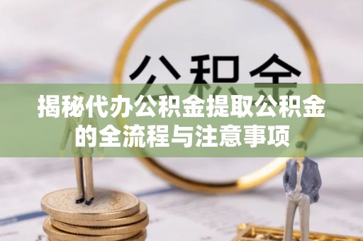 天元揭秘代办公积金提取公积金的全流程与注意事项
