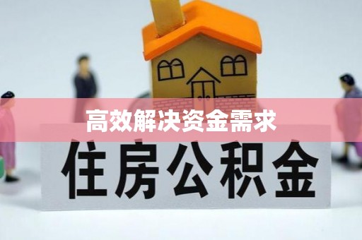 天元高效解决资金需求