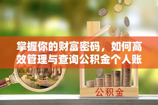 天元掌握你的财富密码，如何高效管理与查询公积金个人账户信息