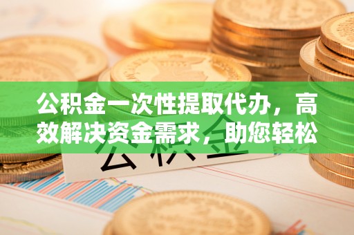 天元公积金一次性提取代办，高效解决资金需求，助您轻松应对生活难题