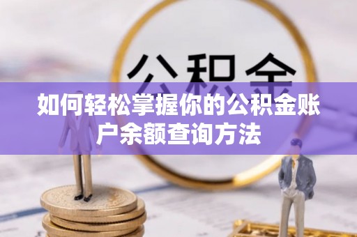 天元如何轻松掌握你的公积金账户余额查询方法