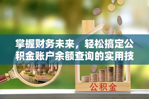 天元掌握财务未来，轻松搞定公积金账户余额查询的实用技巧