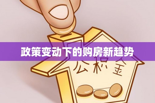 天元政策变动下的购房新趋势