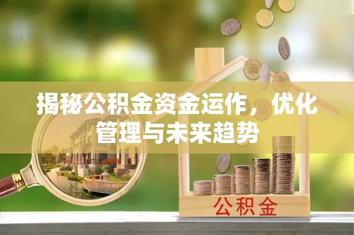 天元揭秘公积金资金运作，优化管理与未来趋势