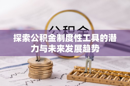 天元探索公积金制度性工具的潜力与未来发展趋势