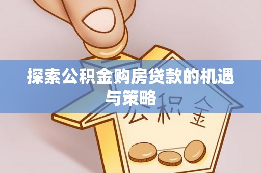 天元探索公积金购房贷款的机遇与策略