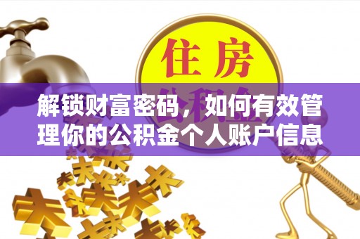 天元解锁财富密码，如何有效管理你的公积金个人账户信息